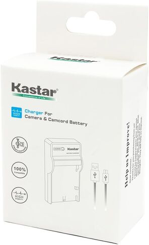 شاحن USB نحيف من Kastar لـ Fujifilm NP-W126 NP-W126s BC-W126 وFuji HS30EXR HS33EXR HS35EXR HS50EXR X100F X-PRO1 X-PRO2 X-A1 X-A2 X-A3 X-A10 X-E1 X-E2 X-E2S X-E3 X-M1 X-T1 X-T2 كاميرات X-T10 X-T20 in Saudi Arabia
