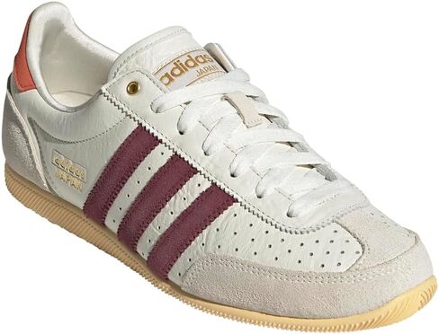 حذاء رياضي نسائي من adidas برباط ياباني كاجوال - أبيض - مقاس 8 M in Saudi Arabia