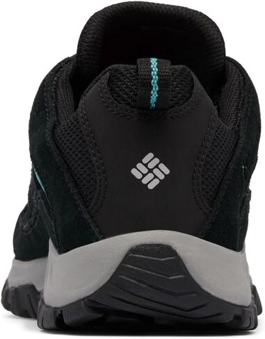 Columbia Women's Crestwood Waterproof Low Rise Trekking and Hiking Shoes, Black Teal, 9.5 in Saudi Arabia