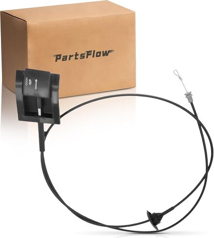 PartsFlow Hood Release Cable For 1987 1988 1989 1990 1991 Ford Bronco/F-150/F-250/F-350 E7TZ16916A in Saudi Arabia