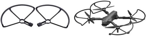 تناسب طائرات بدون طيار Sjrc F11S/F11 Pro/F11/F11S/F11 4K PRO أجنحة مضادة للتصادمات بدون طيار ملحقات سريعة الإصدار واقي المروحة (2 في 1 أ) in Saudi Arabia