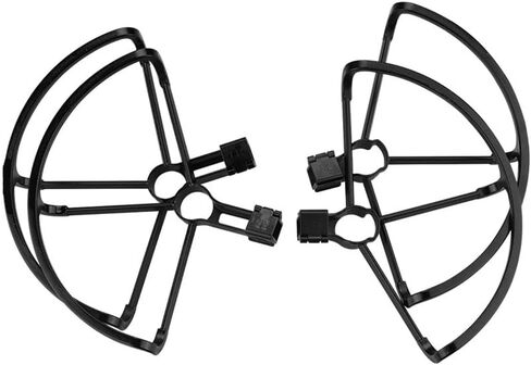 تناسب طائرات بدون طيار Sjrc F11S/F11 Pro/F11/F11S/F11 4K PRO أجنحة مضادة للتصادمات بدون طيار ملحقات سريعة الإصدار واقي المروحة (2 في 1 أ) in Saudi Arabia
