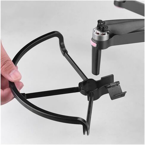 تناسب طائرات بدون طيار Sjrc F11S/F11 Pro/F11/F11S/F11 4K PRO أجنحة مضادة للتصادمات بدون طيار ملحقات سريعة الإصدار واقي المروحة (2 في 1 أ) in Saudi Arabia