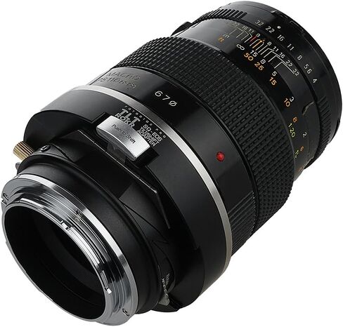محول تركيب عدسة Fotodiox Pro TLT ROKR متوافق مع عدسات Bronica SQ على كاميرات Canon EOS EF وEF-S، أسود in Kuwait
