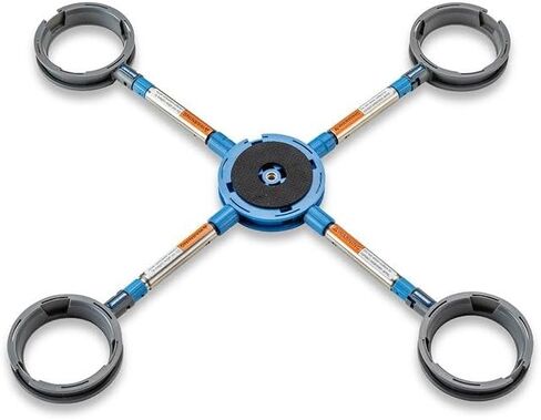Bench Cookies Link System w/Cookie Grippers - Expandable Telescopic Extension Arm Rings for Secure Lock Fitting - Secure & Stable Grip Block Link System - Ideal Woodworking Tool for Finishing Tasks in Saudi Arabia