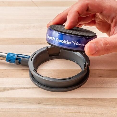 Bench Cookies Link System w/Cookie Grippers - Expandable Telescopic Extension Arm Rings for Secure Lock Fitting - Secure & Stable Grip Block Link System - Ideal Woodworking Tool for Finishing Tasks in Saudi Arabia