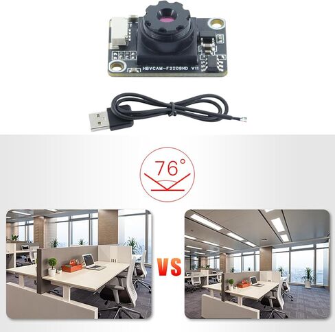 وحدة كاميرا USB عالية الوضوح 200 ميجابكسل 1080 بكسل مع نطاقات ديناميكية واسعة للاستخدام الصناعي PS5268 (1/2.7 بوصة) رقاقة مدمجة لكاميرا التعرف على الوجه in Kuwait