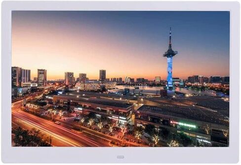 إطار صور رقمي، شاشة عالية الدقة، تدوير تلقائي للصور، مستشعر حركة، جهاز تحكم عن بعد in Kuwait
