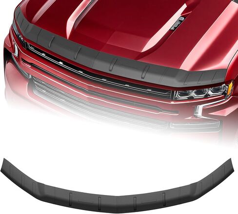 واقي هود يناسب فورد F150 2021-2024 2025 Bugfflector TPE منخفضة الانفصال محرك البقع منفردة حركيب نتفى لفورد F150 الملحقات 2021 2022 2023 2024 2025 هود واقي من أجل F150 ملحق in Kuwait