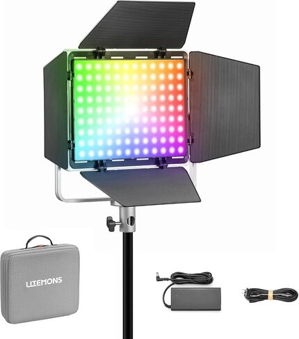 Godox LP400R RGB LED Light Panel, 36W 1800K-10000K 1-Pack LED Video Light with APP Control,14 FX Modes,CRI 96+,TLCI 96+ (LP400R K2) in Saudi Arabia