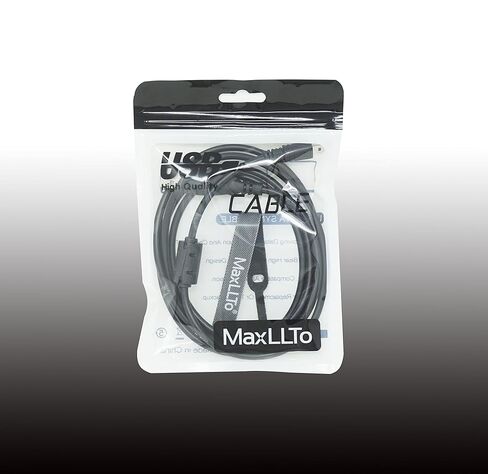كابل USB MaxLLTo لكاميرا Casio Exilim EX-Z35 s Z35bk EX-N1 EX-N2، كابل شحن USB طويل للغاية بطول 5 أقدام 2 في 1 لمزامنة بيانات Casio Exilim EX Z35 s Z35bk EX N1 EX N2 in Saudi Arabia