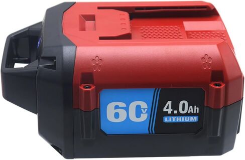 Replacement 4.0Ah 60V Lithium Battery for Toro 60V L108 L324 L135 L216 L405 88620 88625 88640 88660 88675 for Lawn Mowers Snow Blowers Leaf Blowers Trimmers Cordless Tools in Saudi Arabia