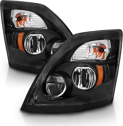 Amerilite Black [LED Extreme LED/Low Beam] 6000K Presconse Prescips تم تعيينه لـ Volvo VNL/VNX - برنامج تشغيل وراكب in Saudi Arabia