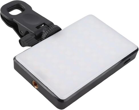 المشبك/حامل على ضوء الفيديو RGB المحمول ضوء التصوير الفوتوغرافي LED مع 20 تأثيرات إضاءة مشهد خاص للكمبيوتر المحمول اللوحي in Saudi Arabia