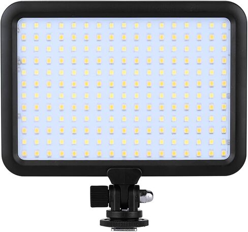 لوحة إضاءة فيديو Triopo TTV-204 المحمولة 204-LED 3200K~5500K قابلة للتعتيم لحزمة بطارية NPF in Kuwait