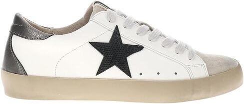 SHUSHOP Womens Paula Lace Up Sneakers Shoes Casual - White in Saudi Arabia