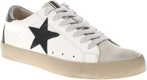 SHUSHOP Womens Paula Lace Up Sneakers Shoes Casual - White in Saudi Arabia