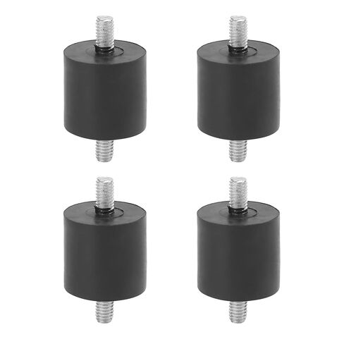 4Pcs Rubber Vibration Isolators for Air Compressor Generator and Motor Anti Vibration Mounts Reduce Noise and Enhance Stability(M8) in Saudi Arabia