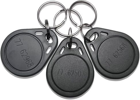 50 – 26 Bit H10301 125 KHz Proximity Thin Grey Fobs Wiegand T5577 chip. Compatible with 1386 1326 7610 1586 1391 and 1346. Works with Nearly All Access Control Systems. Free tech Support. in Saudi Arabia
