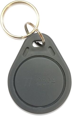 50 – 26 Bit H10301 125 KHz Proximity Thin Grey Fobs Wiegand T5577 chip. Compatible with 1386 1326 7610 1586 1391 and 1346. Works with Nearly All Access Control Systems. Free tech Support. in Saudi Arabia