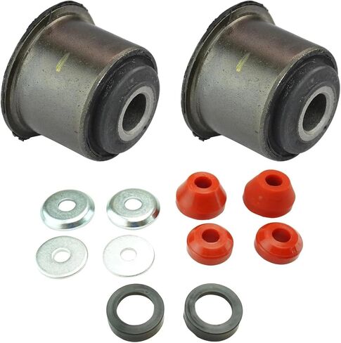 Front Radius Arm Bushing Kit Pair LH RH for 1983-1997 Ford F150 F250 F350 Bronco Bronco II Explorer Ranger, Mazda B2300 B3000 B4000 Navajo | Replaces 101-4282 K8361 in Kuwait