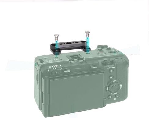لوحة محول بمقبض علوي من Fotga لكاميرا السينما Sony FX2 FX3 FX3A FX30 ILME-FX30، حامل السكك الحديدية الناتو، 1/4 بوصة - 20 فتحة و3/8 بوصة - 16 حامل مع موقع Arri لقفص المقبض العلوي in Kuwait