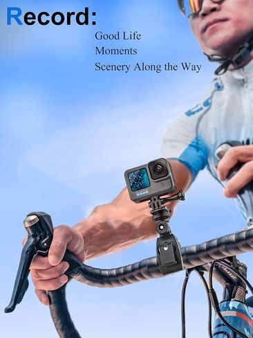 Easy Installation Adjustable Crossbow Gun Scope Camera Clamp Mount with 1/4 Thread for Gopro Hero Session Fixation in Saudi Arabia