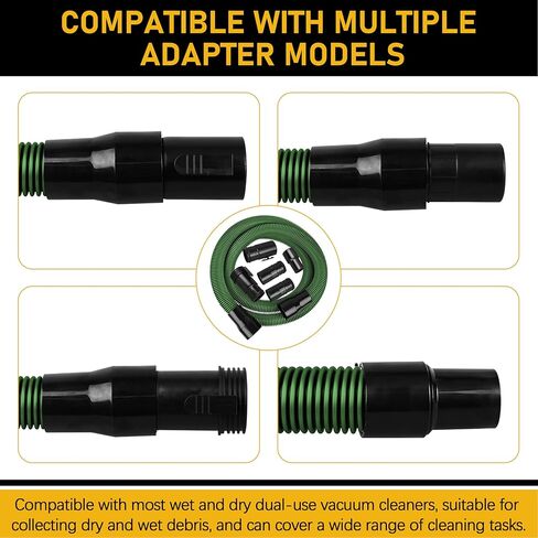 CMXZVBE38804 1-7/8 in. x 10 ft. Wet Dry Vac Professional Hose Attachment Kit,for Industrial-Grade Shop Vacuum Locking Hose, Fits Most Wet/Dry Vacuums with a 1-7/8 in. Diameter Hose in Kuwait