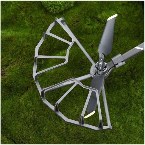 Fit for Mavic 2/Mavic 2 Pro/Zoom Drone Props Fully Enclosed Propeller Protector Wing Fan Cover Accessory Propeller Guard(Light Grey) in Kuwait