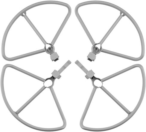 Fit for Mavic 2/Mavic 2 Pro/Zoom Drone Props Fully Enclosed Propeller Protector Wing Fan Cover Accessory Propeller Guard(Light Grey) in Kuwait