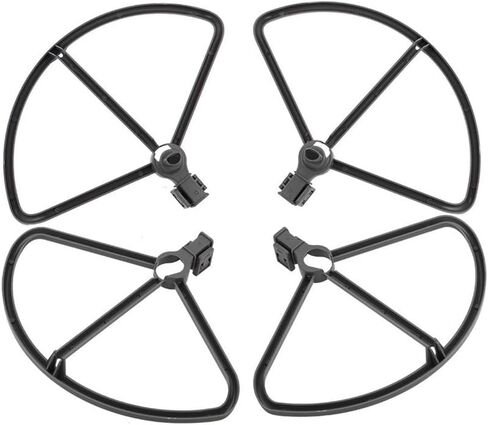 Fit for Mavic 2/Mavic 2 Pro/Zoom Drone Props Fully Enclosed Propeller Protector Wing Fan Cover Accessory Propeller Guard(Light Grey) in Kuwait