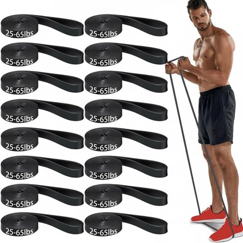 16 Pcs Resistance Bands Pull up Assistance Bands Exercise Workout for Working Out Muscle Training Therapy Muscle Training Men and Women in Saudi Arabia