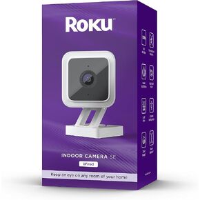 Roku CS1000R كاميرا داخلية للمنزل الذكي SE - كاميرا أمان سلكية مع كشف الحركة والصوت (متجددة) in Kuwait