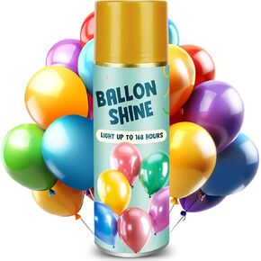 Balloon Shine Spray 2 Pack - 32 Oz Total, High Shine Balloon Spray Odorless, Instant Shine and Lasting More than 7 Days, Waterproof, Perfect for Party, Weddings, and Other Celebrations in Kuwait