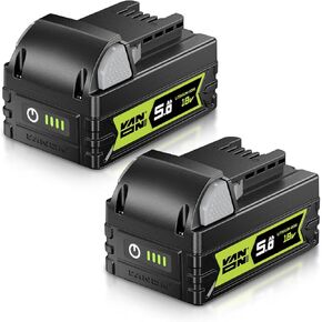 VANON 5.0Ah Replacement Battery for Milwaukee 18V Battery Compatible with Milwaukee Batteries 48-11-1811 48-11-1815, Compatible with 18V Battery Charger and 18V Cordless Power Tool, 2 Pack in Kuwait