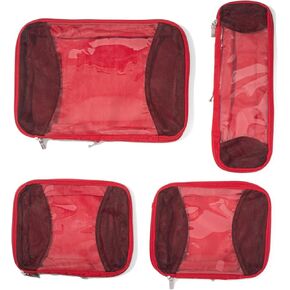 Baggallini Compression Cube 4-piece set - Lightweight Compression Packing Cubes for Travel in Kuwait