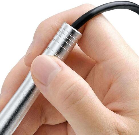 كاميرا مجهرية رقمية USB 500x، منظار بوريسكوب محمول 11 مم ومنظار الأذن مع ضوء LED للفحص التفصيلي، مثالية للإلكترونيات والمجوهرات وتحليل الجلد in Saudi Arabia