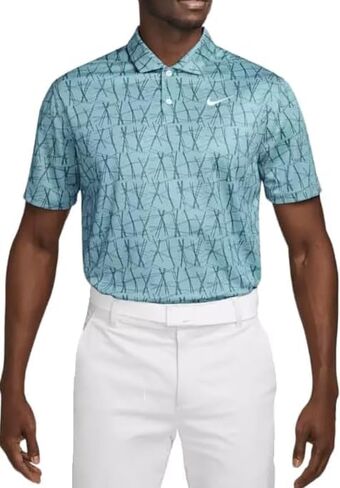 Nike Men's Dri-FIT Victory+ Pine Needle Print Golf Polo Classic Fit in Saudi Arabia