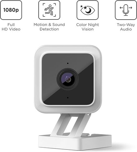 Roku CS1000R كاميرا داخلية للمنزل الذكي SE - كاميرا أمان سلكية مع كشف الحركة والصوت (متجددة) in Kuwait