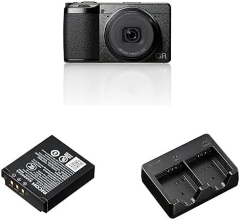 RICOH GR IV, Ultimate snap Shooter, + Rechargeable Battery DB-120 + Battery Charger BJ-12 in Kuwait