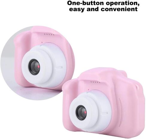 Portable Kid Video Camera, X2 Mini 2.0 inch 1080P Color Screen Children's Digital Camera Cute Camera for Boys and Girls, Support 32GB TF Card() in Saudi Arabia