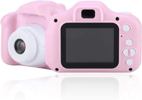 Portable Kid Video Camera, X2 Mini 2.0 inch 1080P Color Screen Children's Digital Camera Cute Camera for Boys and Girls, Support 32GB TF Card() in Saudi Arabia