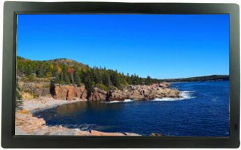 24-Inch IPS High-Definition Electronic Digital Photo Frame, Advertising Machine, Full Viewing Angle (Black) in Kuwait