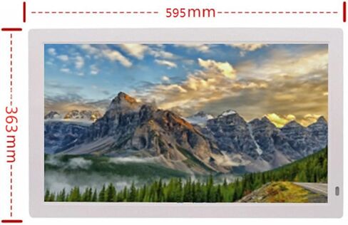 24-Inch IPS High-Definition Electronic Digital Photo Frame, Advertising Machine, Full Viewing Angle (Black) in Kuwait