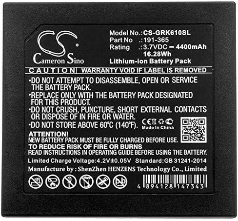 استبدال البطارية لـ ge DPI 620/G Druck DPI620 Genii Druck IO620 191-365 in Saudi Arabia