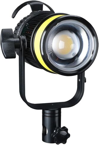EBTOOLS LED فيديو ضوئي، 35000lux 5600K CRI 96+ إضاءة تصوير فوتوغرافي قابلة للتعتيم مع زاوية شعاع قابلة للتعديل، لتصوير منتجات المجوهرات الشخصية والبث المباشر (قابس أمريكي 500 وات) in Saudi Arabia