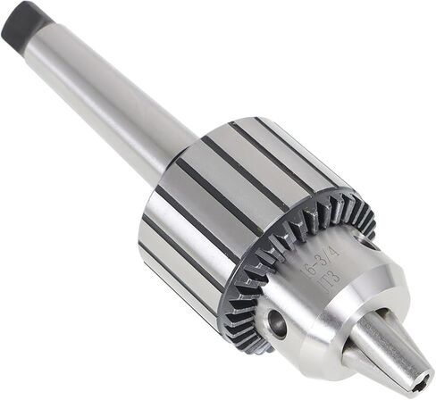 findmall JT3 Drill Chuck 3/16 Inch - 3/4 Inch Drill Press Chuck Super Heavy Duty with MT3 Shank Chuck Key in Saudi Arabia