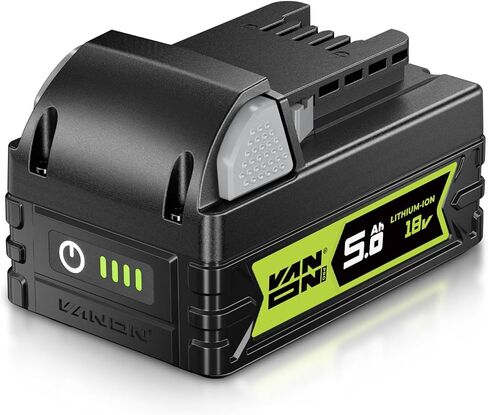 VANON 5.0Ah Replacement Battery for Milwaukee 18V Battery Compatible with Milwaukee Batteries 48-11-1811 48-11-1815, Compatible with 18V Battery Charger and 18V Cordless Power Tool, 2 Pack in Saudi Arabia