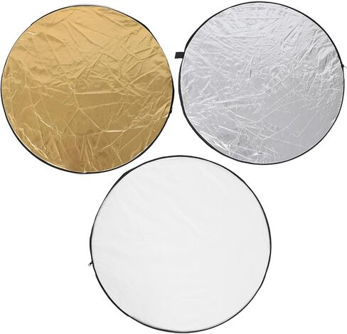 NOLITOY Collapsible Photography Reflector Light Diffuser Portable Round Camera Flash Reflector for Professional Photo Lighting and Video Studio Use in Saudi Arabia