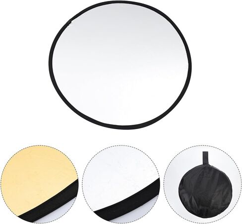 NOLITOY Collapsible Photography Reflector Light Diffuser Portable Round Camera Flash Reflector for Professional Photo Lighting and Video Studio Use in Saudi Arabia